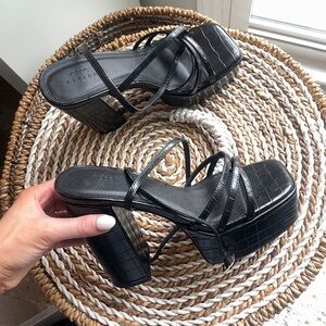 Never worn ASOS chunky heel